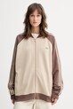 adidas Originals bluza rozpinana damska z bawełną beżowy KD8825