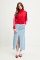 adidas Originals bluza rozpinana damska KQ6529 czerwony SS26