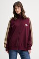 adidas Originals bluza rozpinana damska bordowy KT4609