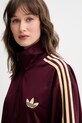 adidas Originals bluza rozpinana damska bordowy KT4609
