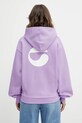 Coperni bluza Classic z kapturem fioletowy COPJS15F5035