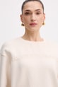 Elisabetta Franchi sweter damski beżowy MK70Q61E2