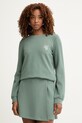 Liu Jo dukserica za žene s modalom zelena TA6078.JS869