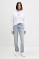 Guess Jeans bluza bawełniana W6RQ00.K68I4 biały SS26