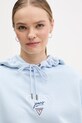 Guess Jeans bluza bawełniana niebieski W6RQ00.K68I4