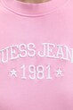 Bavlnená mikina Guess Jeans W6RQ04.KCPR1 ružová