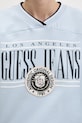 Guess Jeans bluza bawełniana W6RQ09.K68I4 niebieski