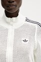 adidas Originals sweter rozpinany damski beżowy KC6496