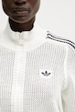 adidas Originals sweter rozpinany damski beżowy KC6496