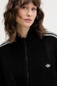 adidas Originals кофта, яка розстібається жіноча чорний KC6497