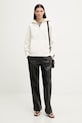Calvin Klein mikina dámska LV044F203G béžová SS26