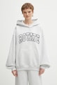 Rotate bluza bawełniana bawełna szary 1153321473