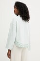 Odzież Twinset bluza damska bawełniana 261TP205A zielony