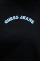 Guess Jeans mikina dámska bavlnená W6GQB0.K68I4 čierna