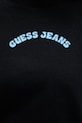 Guess Jeans mikina dámska bavlnená W6GQB0.K68I4 čierna