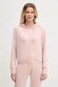 Guess pulover s kapuco ženski JUNIE roza O6GQ01.KCQP2