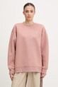 adidas by Stella McCartney bluza damska z bawełny brązowy KC1822