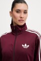 adidas Originals bluza rozpinana damska bordowy KD1326