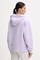 Odzież adidas by Stella McCartney bluza rozpinana z kapturem damska KF8913 fioletowy