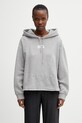 MM6 Maison Margiela bluza z kapturem damska bawełniana szary S52GU0235.M25025.853M