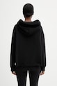 Abbigliamento MM6 Maison Margiela felpa con cappuccio da donna in cotone S52GU0252.M25014.900 nero