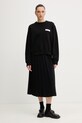 MM6 Maison Margiela bluza bawełniana S52GU0256.M25025.900 czarny SS26