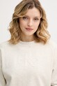 Calvin Klein Jeans mikina dámská bavlněná béžová LV047F204G