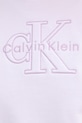 Calvin Klein Jeans mikina dámská bavlněná LV047F204G fialová