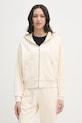 Calvin Klein Jeans mikina dámska bavlnená béžová LV047F208G