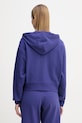 Îmbrăcăminte Calvin Klein Jeans hanorac pentru femei, din bumbac LV047F208G violet