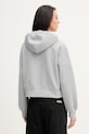Odjeća Calvin Klein Jeans dukserica sa kapuljačom ženska LV047F236G siva