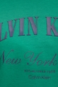 Calvin Klein Jeans μπλούζα Γυναικεία βαμβακερή LV047F818G πράσινο