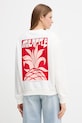 Marc O'Polo bluza bawełniana nadruk biały 5000008127