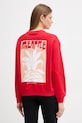 Marc O'Polo bluza bawełniana nadruk czerwony 5000008127
