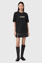 Odzież AllSaints t-shirt bawełniany CORA W033JE czarny
