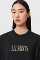 AllSaints t-shirt bawełniany CORA czarny W033JE