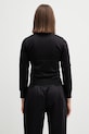 Odzież VETEMENTS bluza Cut-up Athletic WE76GJ337B czarny