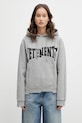 VETEMENTS bluza Cut-up Logo z kapturem szary WE76HD506G