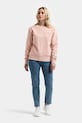 Didriksons bluza damska z bawełną CALLIE 505879 różowy SS26