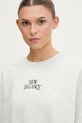 New Balance bluza damska Fleece Crew szary WT61935IAHH