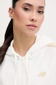 New Balance bluza rozpinana z kapturem damska Interlock Full Zip beżowy WJ61B759SST