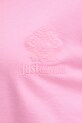 Just Cavalli bluza bawełniana 80PAIE15.CF100 różowy