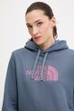 Μπλούζα The North Face Drew Peak μπλε NF0A89EHMUH1