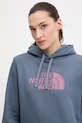 Μπλούζα The North Face Drew Peak μπλε NF0A89EHMUH1