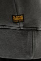 G-Star bluza bawełniana Washed relaxed r D28752.D969 szary