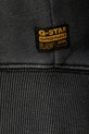 G-Star bluza bawełniana Washed hdd zip relaxed D28754.D969 szary