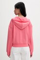 Odzież Tommy Jeans bluza z kapturem damska bawełniana DW0DW22356 różowy