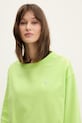 Tommy Jeans mikina dámská bavlněná zelená DW0DW22996