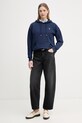 U.S. Polo Assn. bluza z kapturem damska DHM WUP2279 granatowy SS26