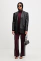 adidas Originals dámska mikina na zips Firebird KZ2508 burgundské SS26